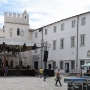 The Praetorian Palace  is a 15th-century Venetian Gothic palace in the city of Capodistria, in southwest Slovenia. Located on the southern side of the city's central Tito Square, it houses the Koper city government and a wedding hall.